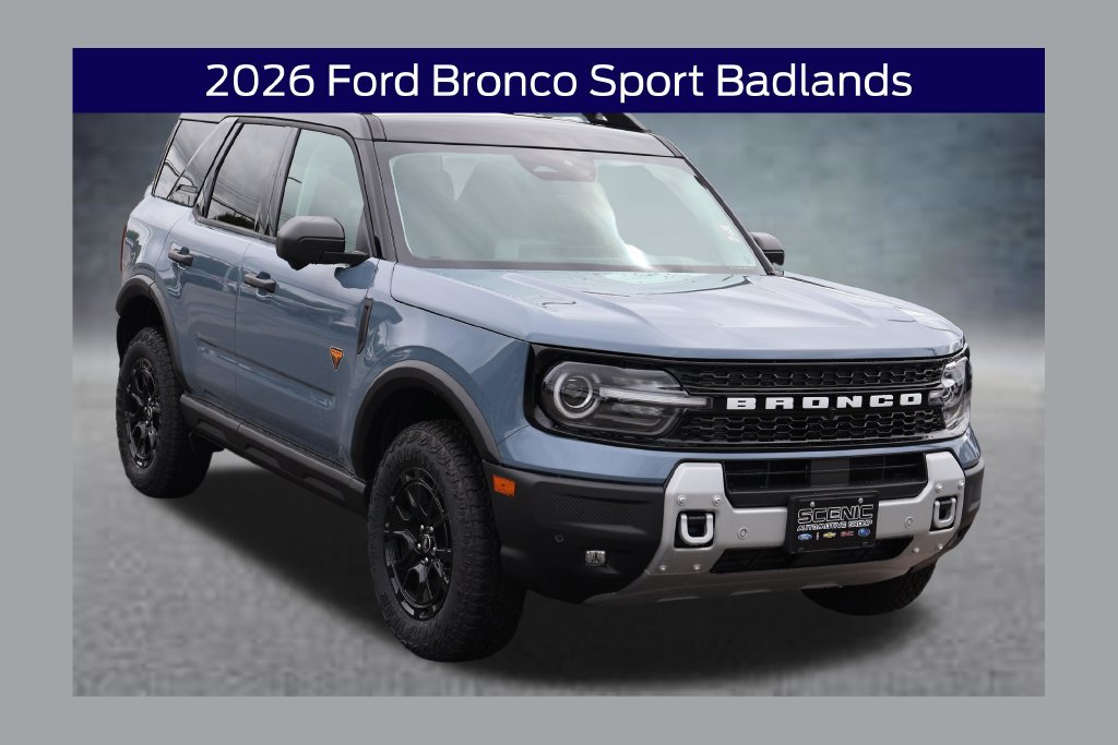 New 2026 Ford Bronco Sport Badlands w/ Sasquatch Badlands Package