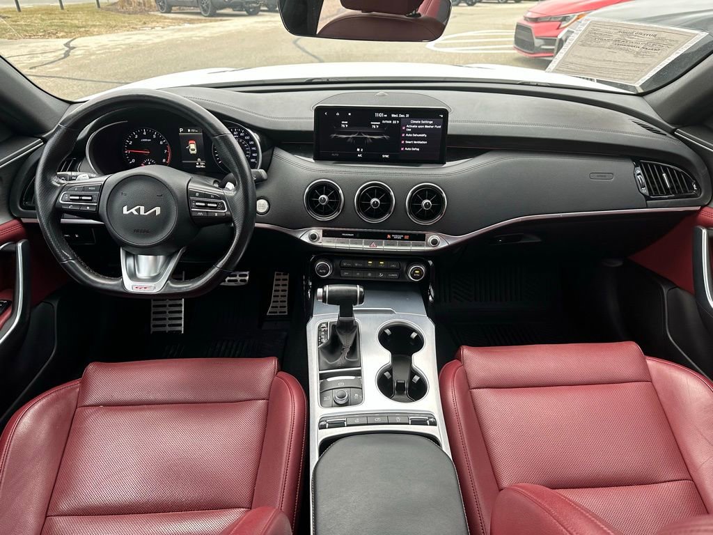 Used 2022 Kia Stinger GT1 w/ Red Interior Color Package image 16