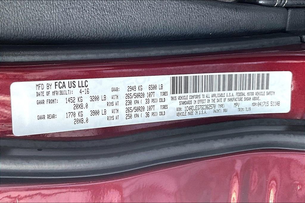 Used 2016 Dodge Durango Citadel AWD/4WD image 19