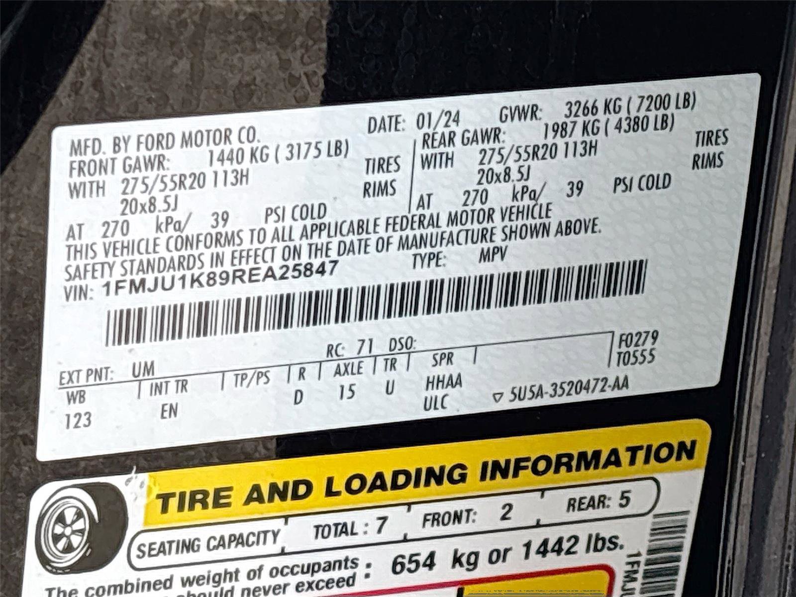 Used 2024 Ford Expedition Limited image 39