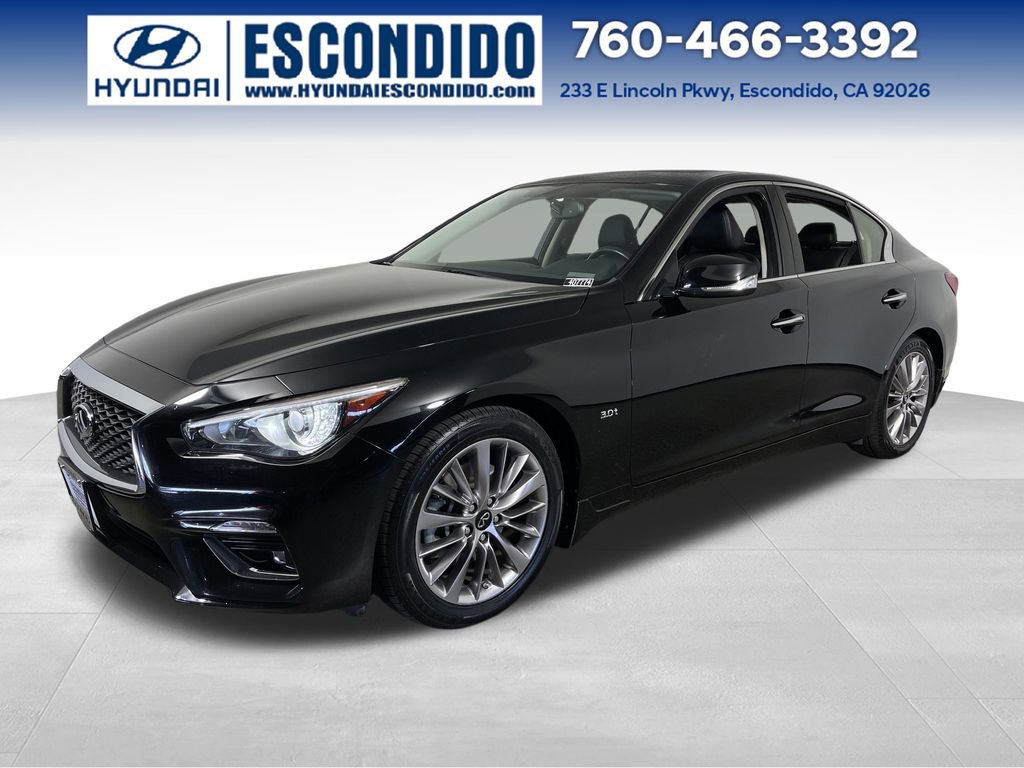 Used 2019 INFINITI Q50 Luxe w/ Essential Package (3.0T Luxe) image 1