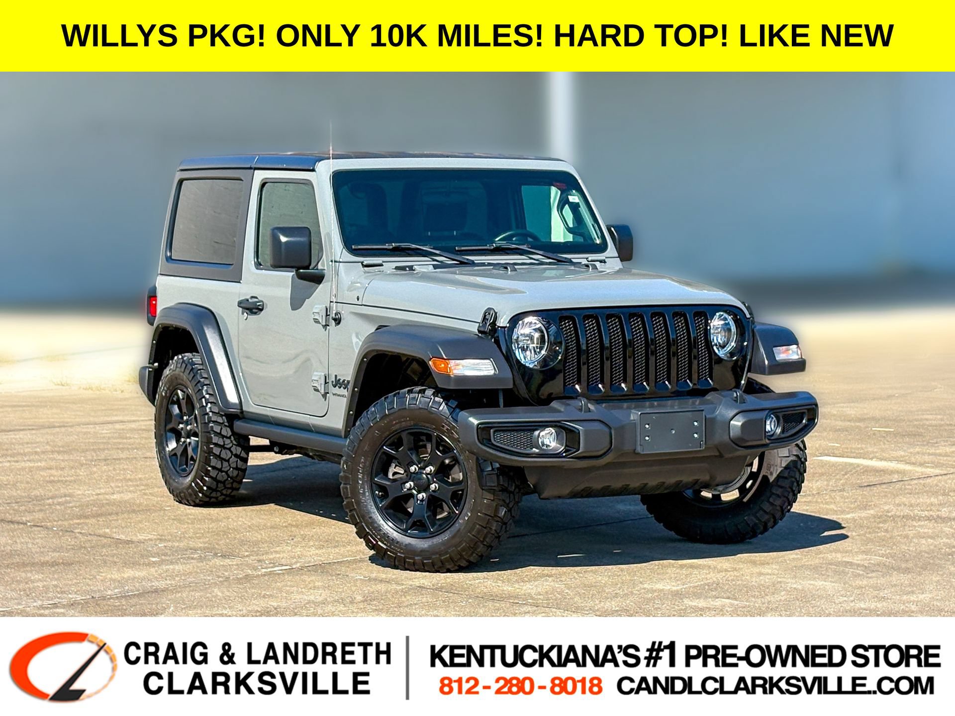 Used 2022 Jeep Wrangler Sport AWD/4WD image 1