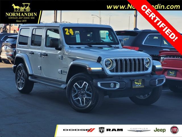 Certified 2024 Jeep Wrangler Sahara image 1
