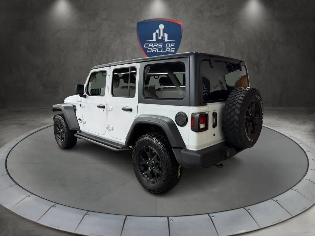 Used 2020 Jeep Wrangler Unlimited Sport image 3