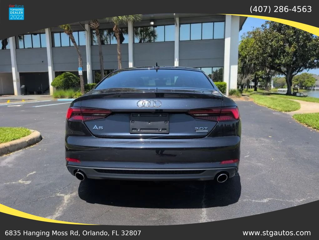 Used 2018 Audi A5 2.0T Premium Plus w/ Premium Plus AWD/4WD image 4