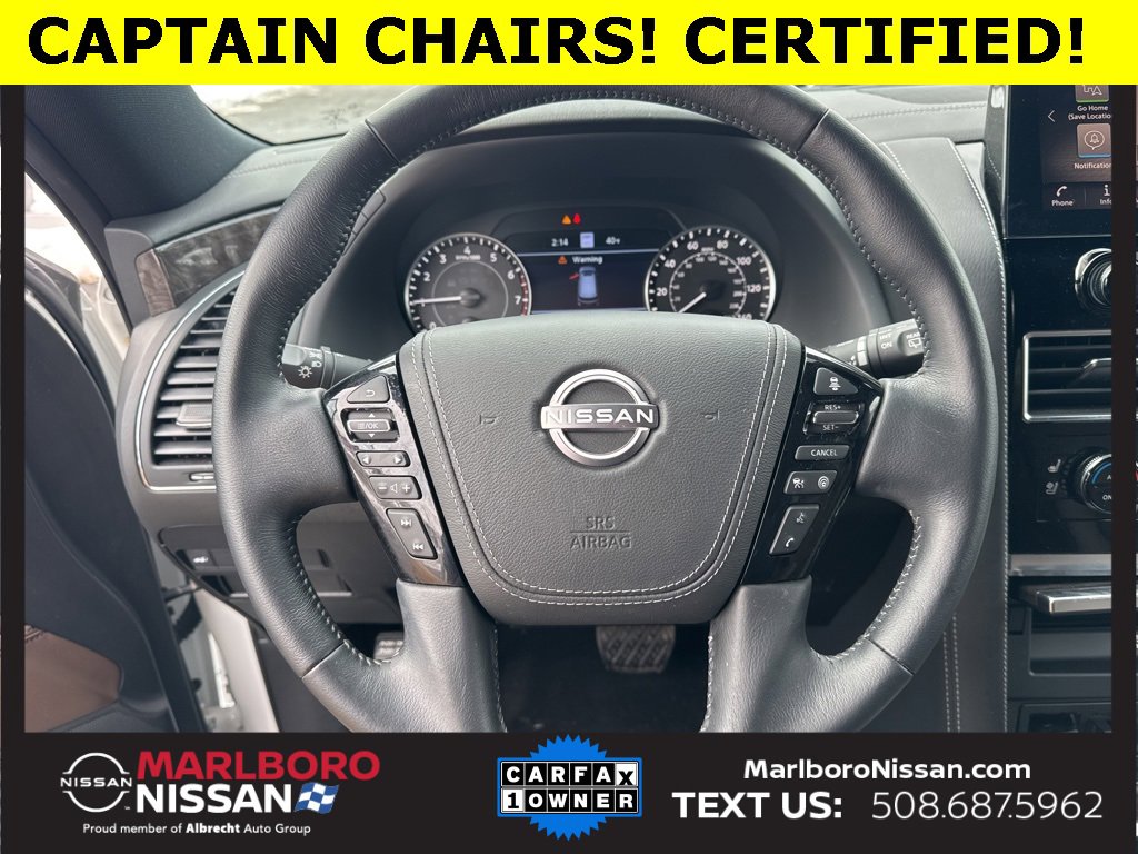 Certified 2024 Nissan Armada Platinum w/ Captain's Chairs Package image 29