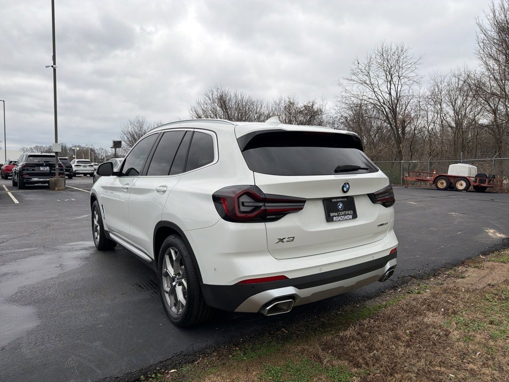 Certified 2024 BMW X3 sDrive30i w/ Convenience Package image 3