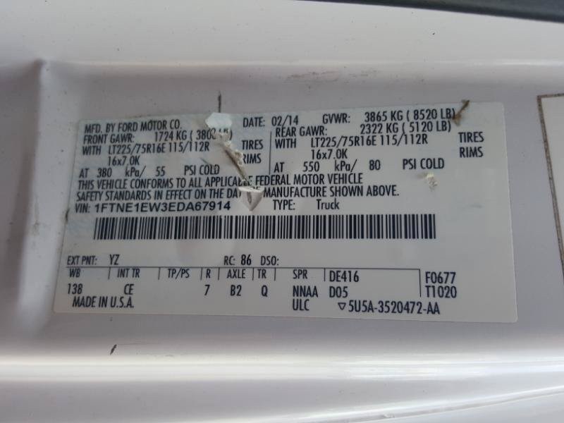 Used 2014 Ford E-150 and Econoline 150 w/ Power Group RWD image 23
