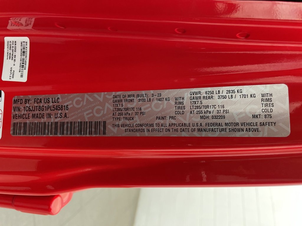 Certified 2023 Jeep Gladiator Rubicon w/ Trailer Tow Package image 32