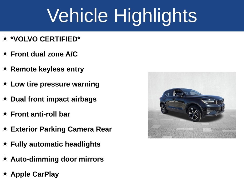 Certified 2025 Volvo XC40 B5 Core image 4