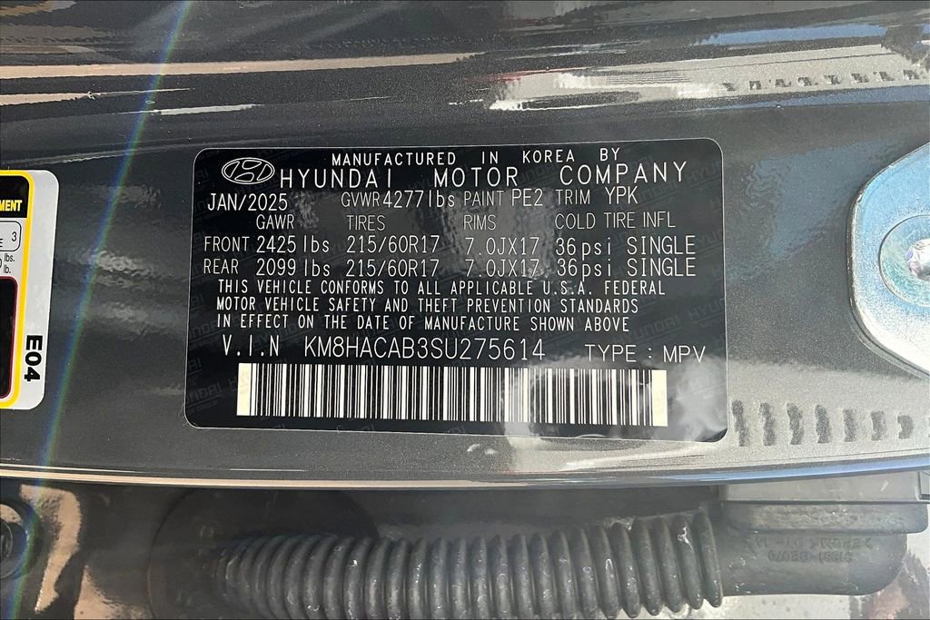 Certified 2025 Hyundai Kona SE AWD/4WD image 19