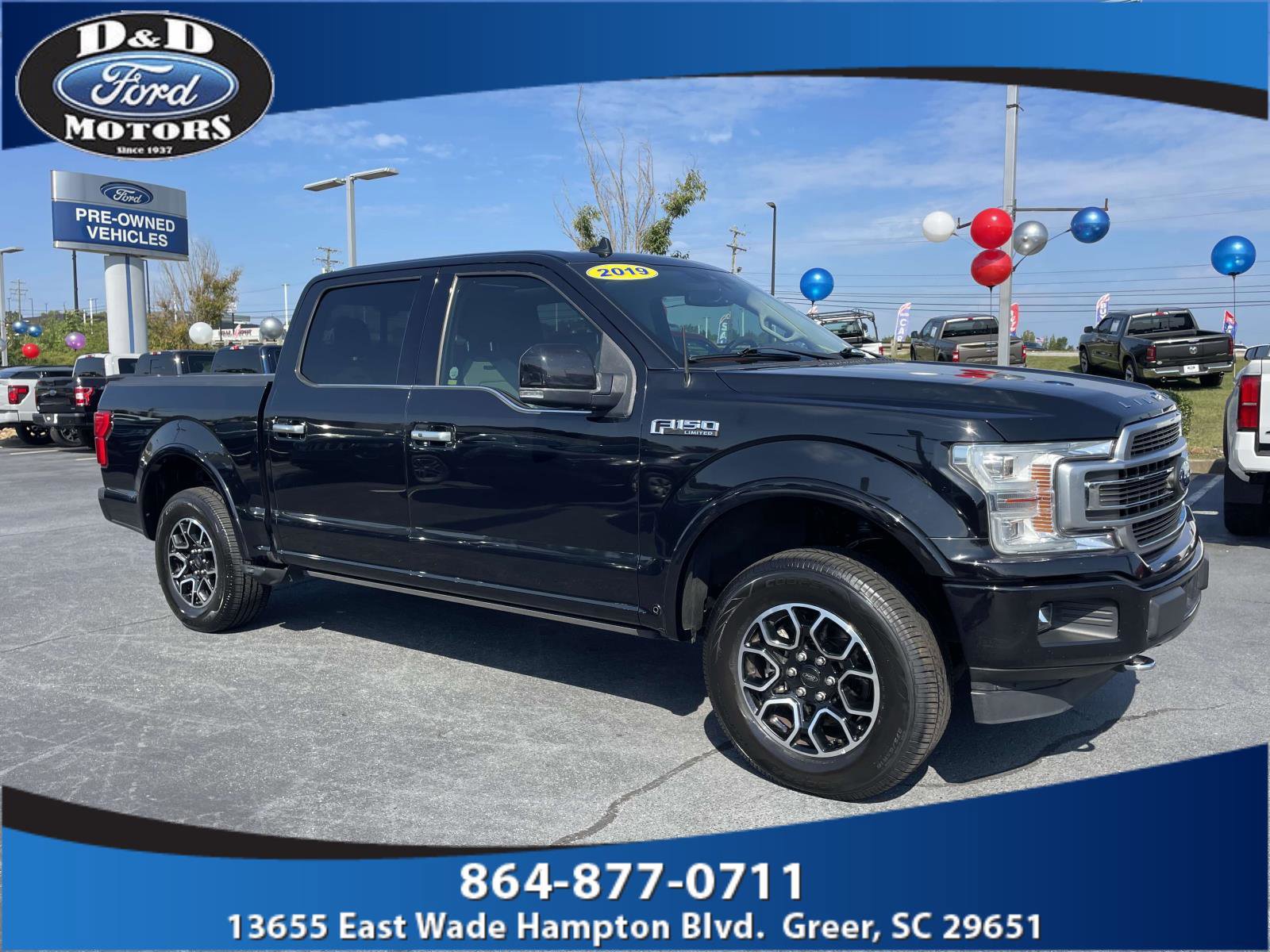 Used 2019 Ford F150 Limited w/ Trailer Tow Package