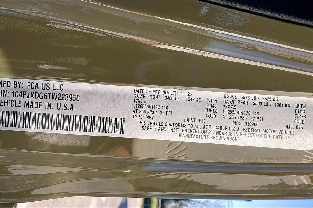 New 2026 Jeep Wrangler Willys image 13