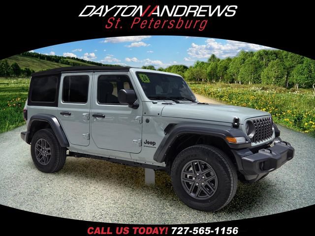 Certified 2024 Jeep Wrangler Unlimited Sport