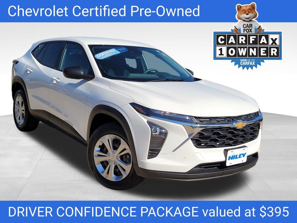 Certified 2024 Chevrolet Trax LS w/ Driver Confidence Package