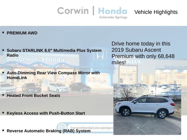 Used 2019 Subaru Ascent Premium image 6