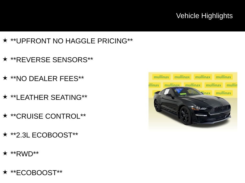 Certified 2022 Ford Mustang Premium w/ Equipment Group 201A image 12