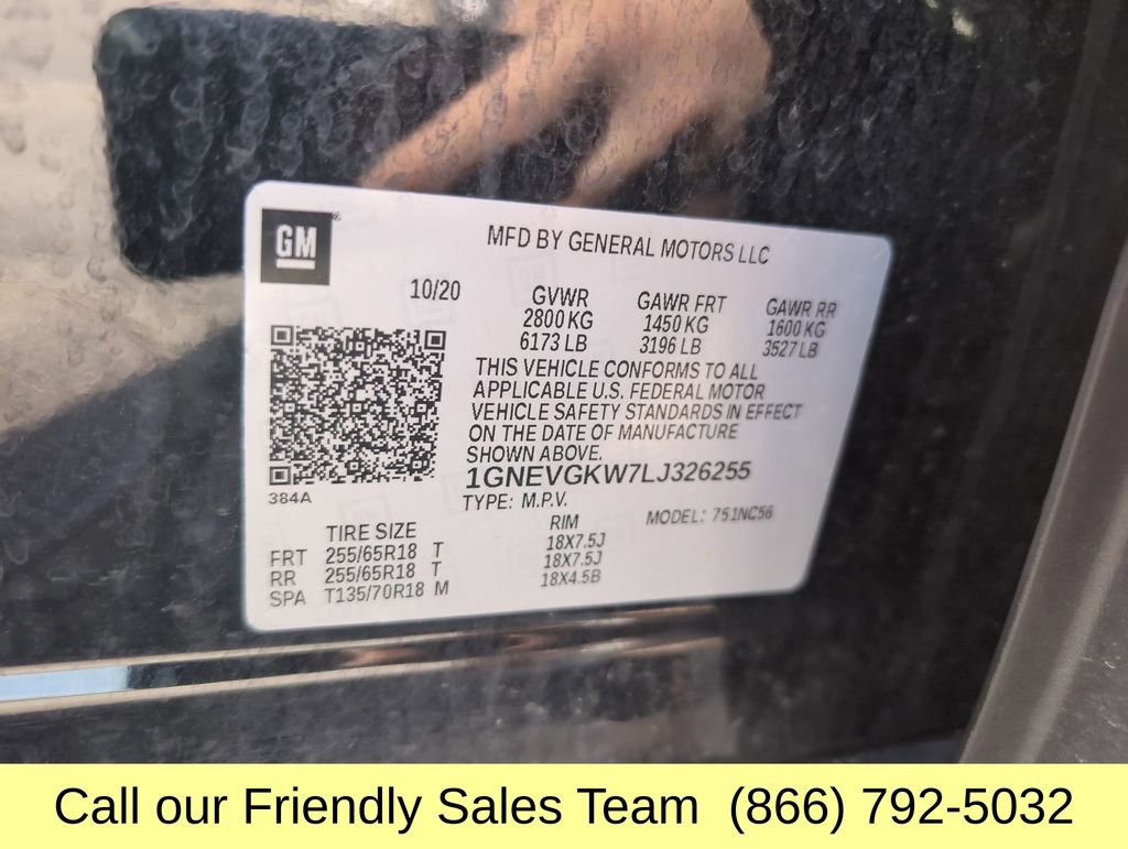 Used 2020 Chevrolet Traverse LT w/ Driver Confidence II Package image 25