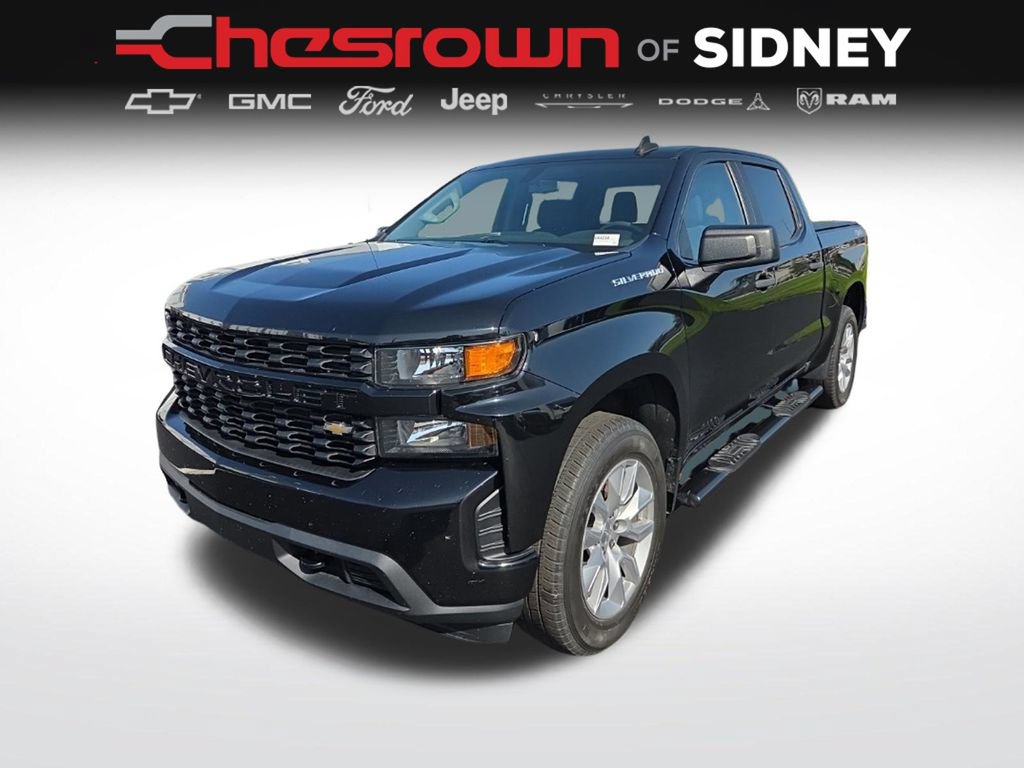 Used 2020 Chevrolet Silverado 1500 Custom w/ Custom Value Package AWD/4WD image 1