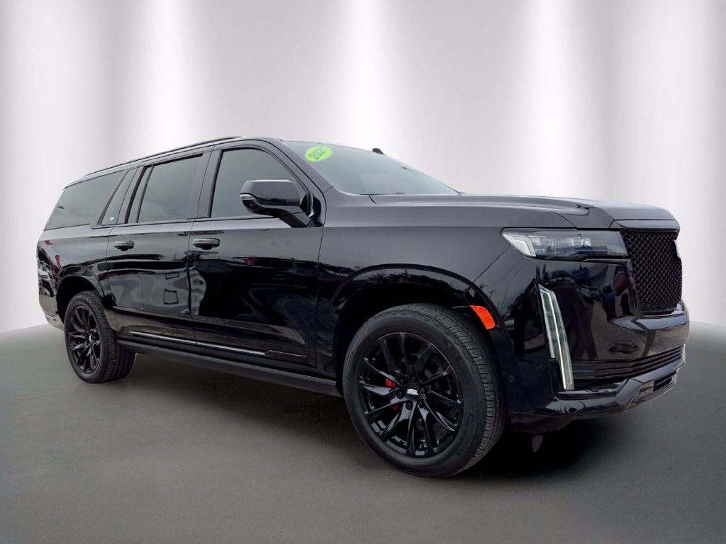 Used 2021 Cadillac Escalade ESV Sport w/ Driver Assist Tech Package RWD image 2