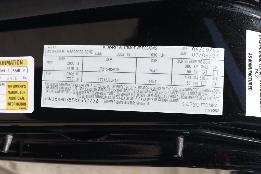 Used 2024 Mercedes-Benz Sprinter 3500 image 50