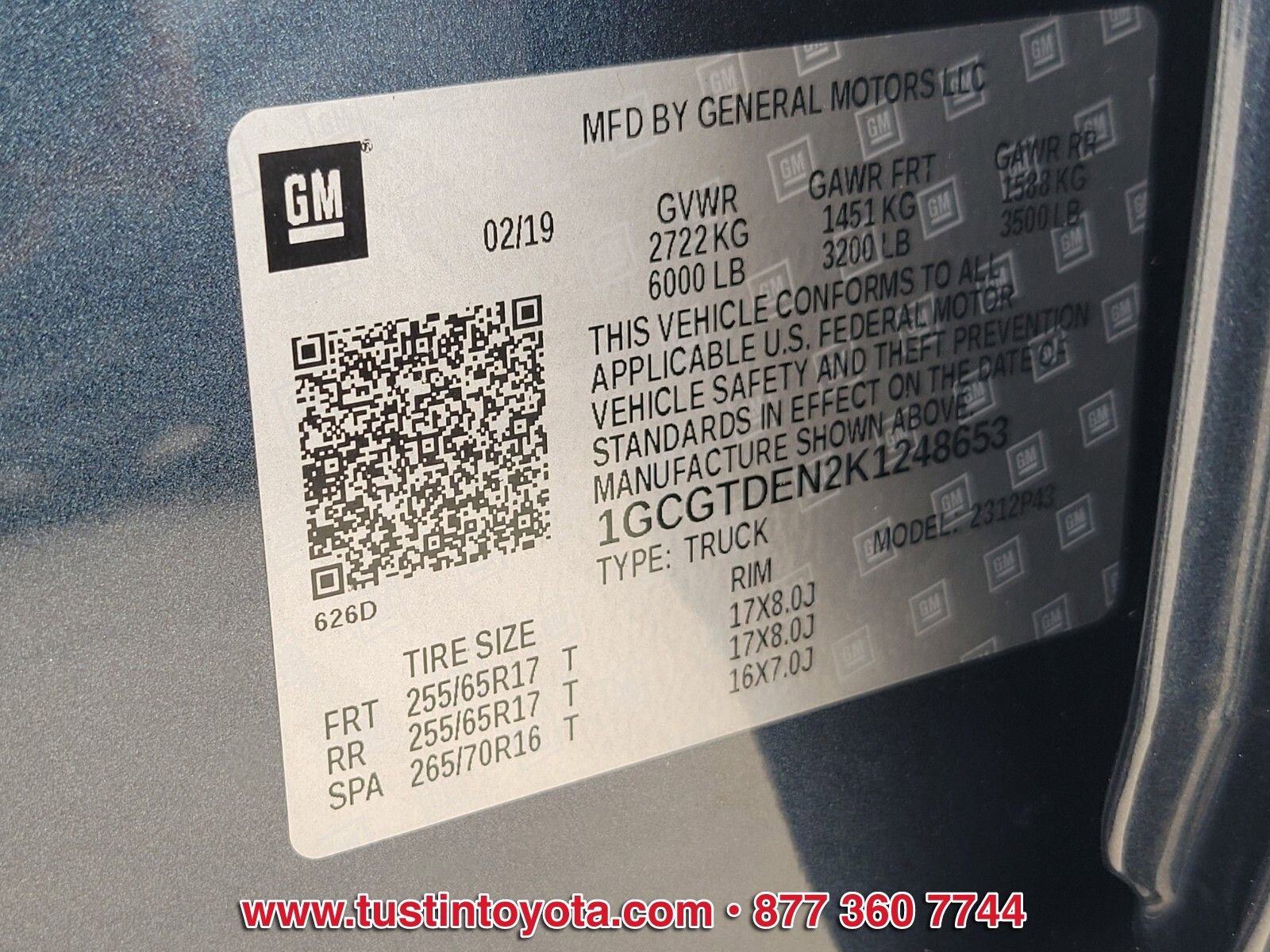 Used 2019 Chevrolet Colorado Z71 AWD/4WD image 16