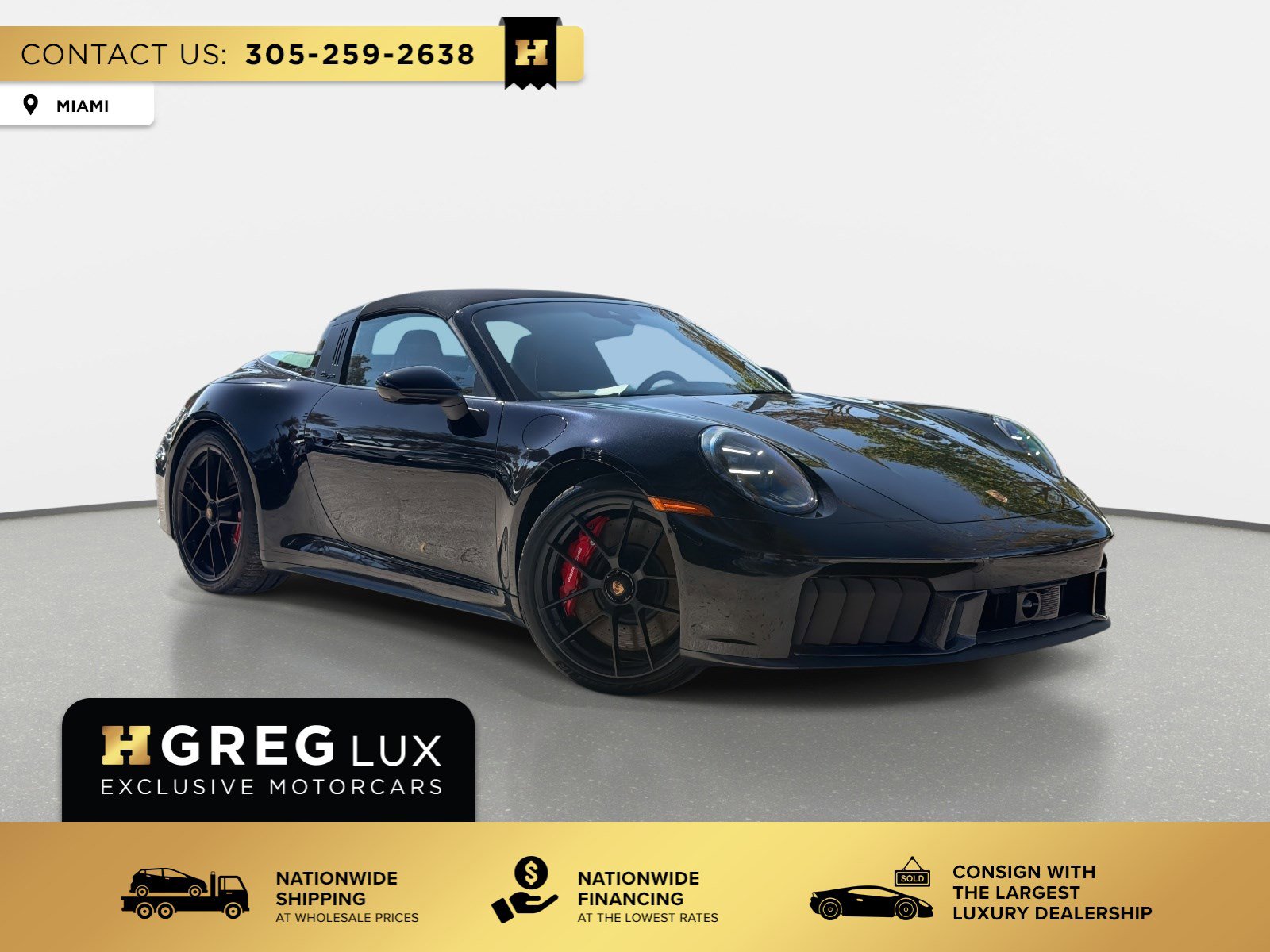 Used 2025 Porsche 911 Targa 4 GTS image 1