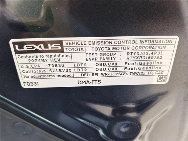 Used 2024 Lexus RX 500h F Sport w/ Convenience Package AWD/4WD image 22