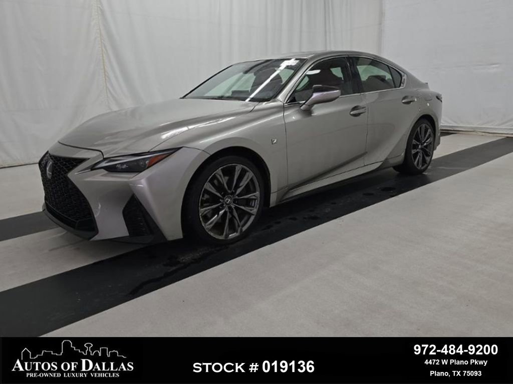 Used 2021 Lexus IS 350 F Sport w/ Accessory Package 2 AWD/4WD image 1