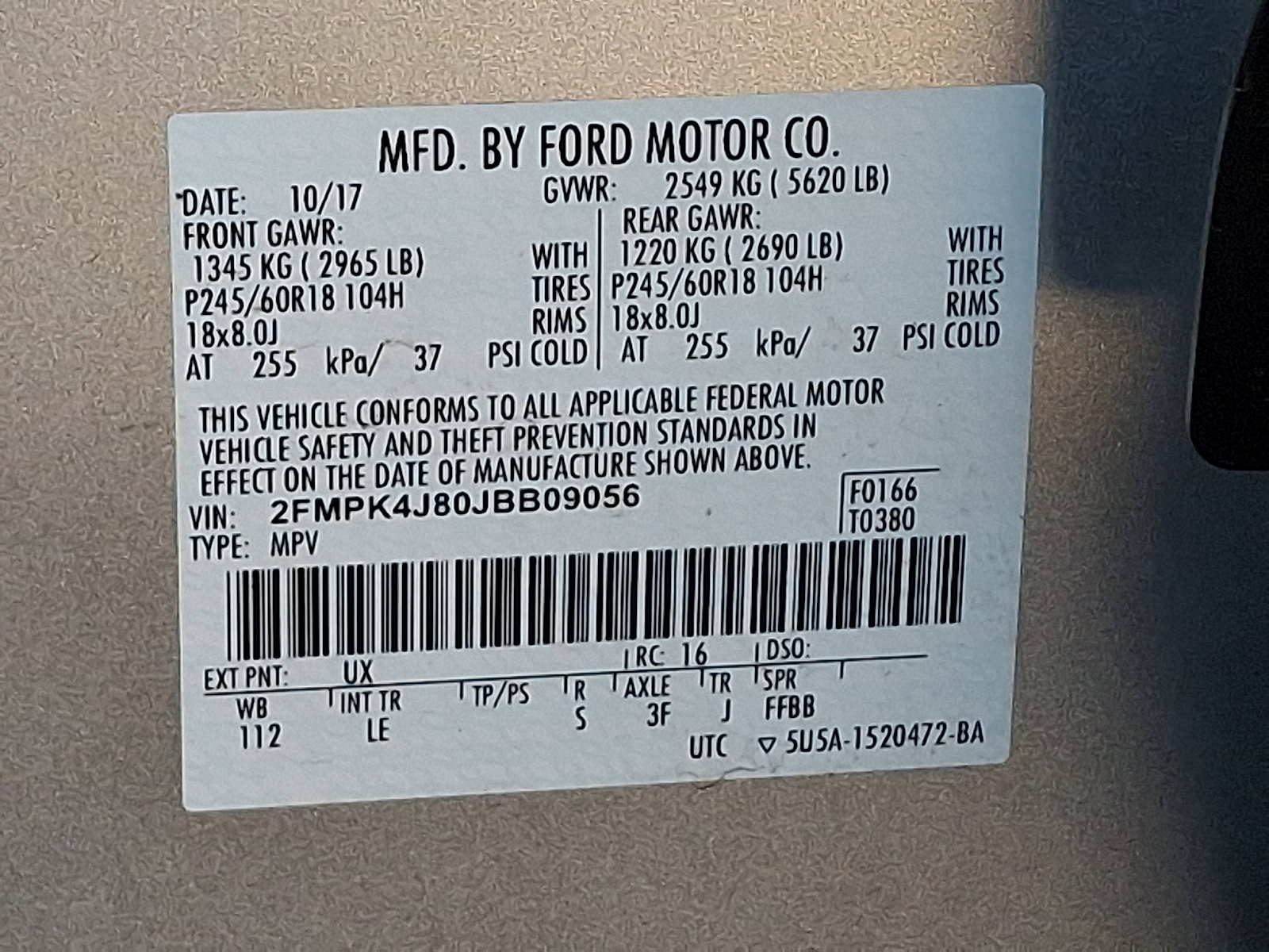 Used 2018 Ford Edge SEL w/ Equipment Group 201A image 26