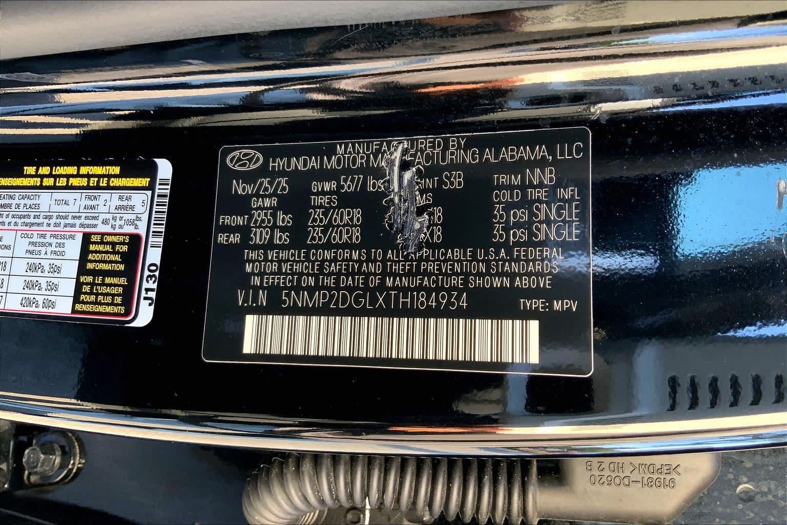 Used 2026 Hyundai Santa Fe SEL AWD/4WD image 35