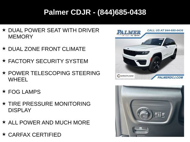 Certified 2025 Jeep Grand Cherokee Limited w/ Luxury Tech Group II image 24