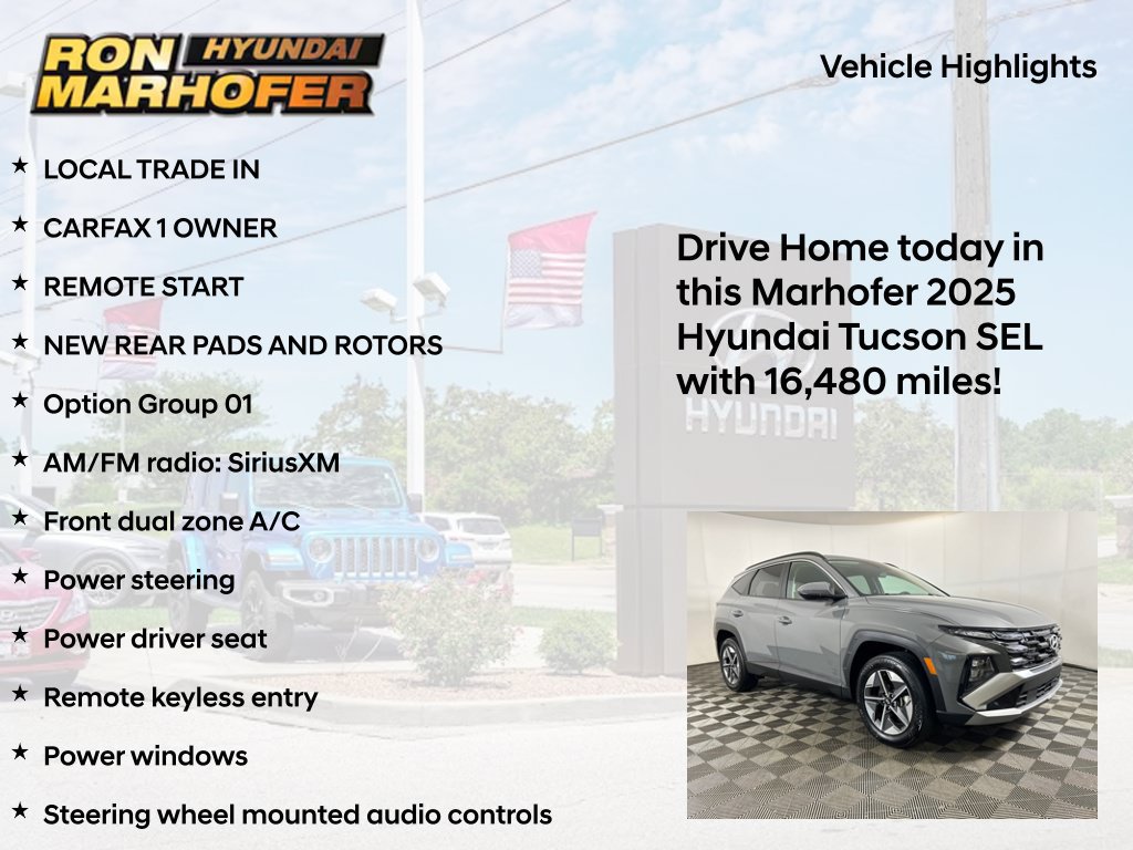 Used 2025 Hyundai Tucson SEL AWD/4WD image 15