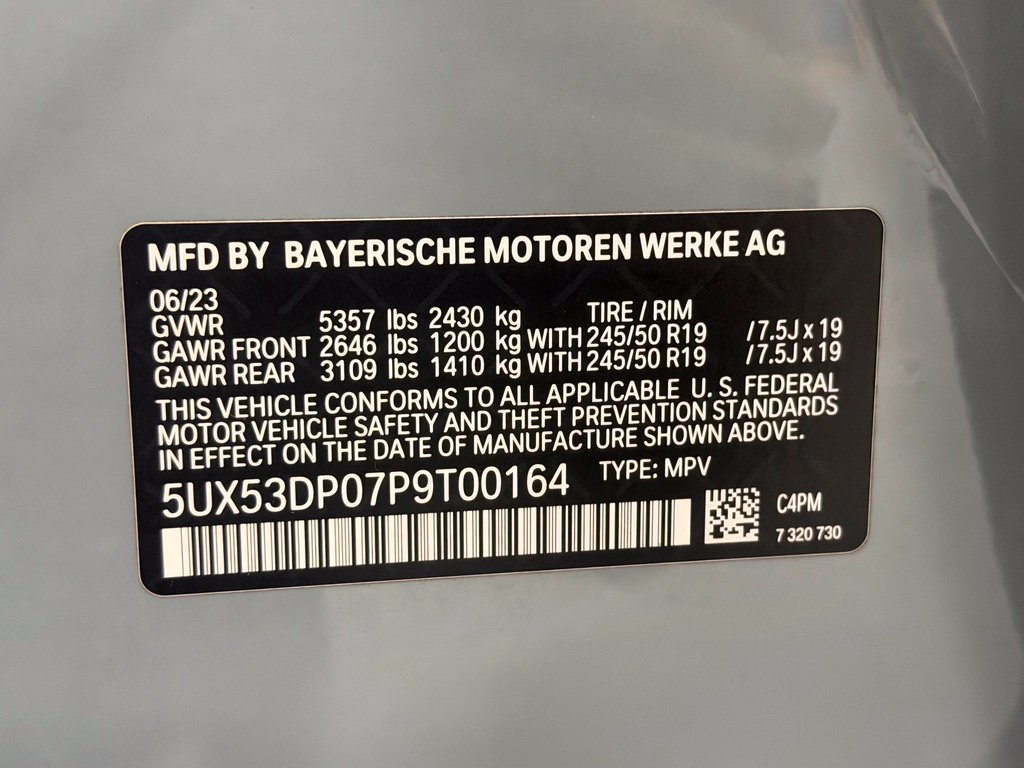 Used 2023 BMW X3 xDrive30i w/ M Sport Package AWD/4WD image 30