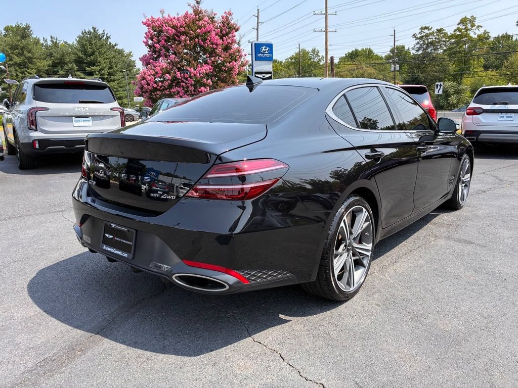 Used 2025 Genesis G70 3.3T Advanced w/ Sport Prestige Package AWD/4WD image 7