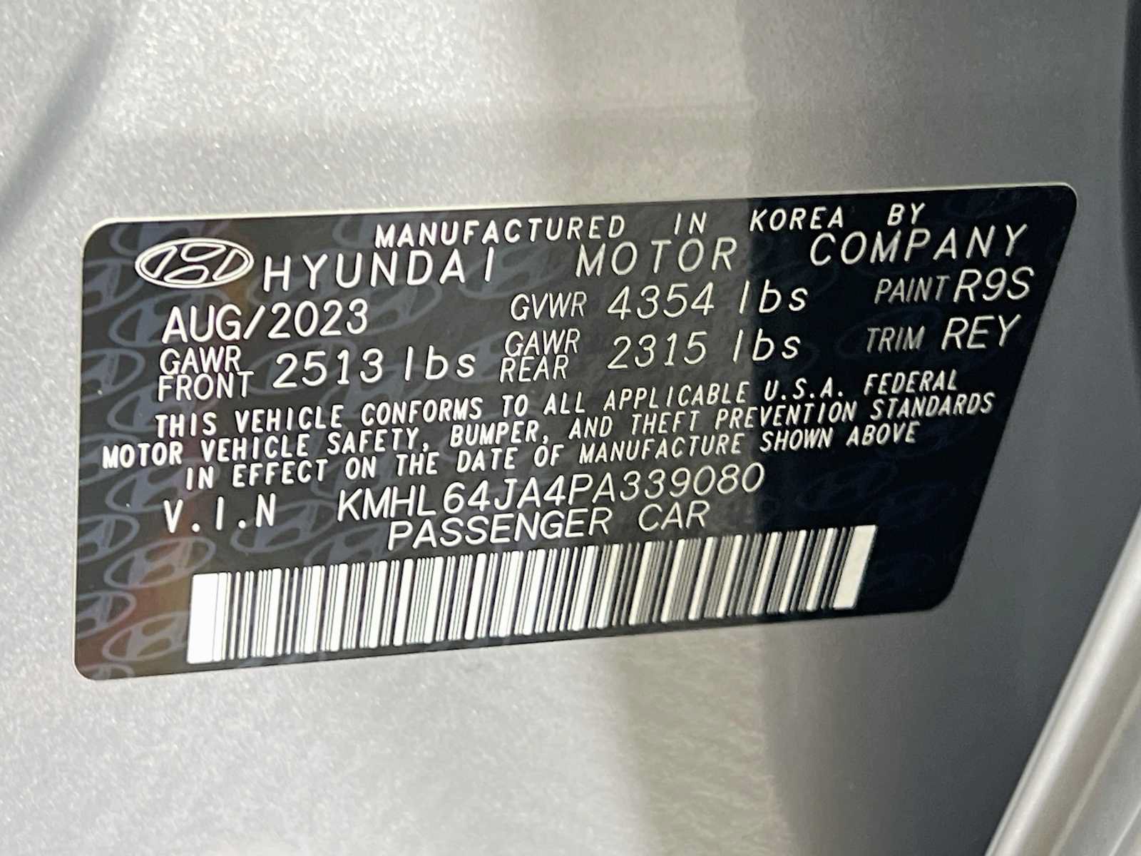 Certified 2023 Hyundai Sonata SEL FWD image 32