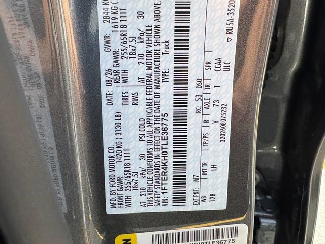 New 2026 Ford Ranger Lariat w/ FX4 Off-Road Package AWD/4WD image 18