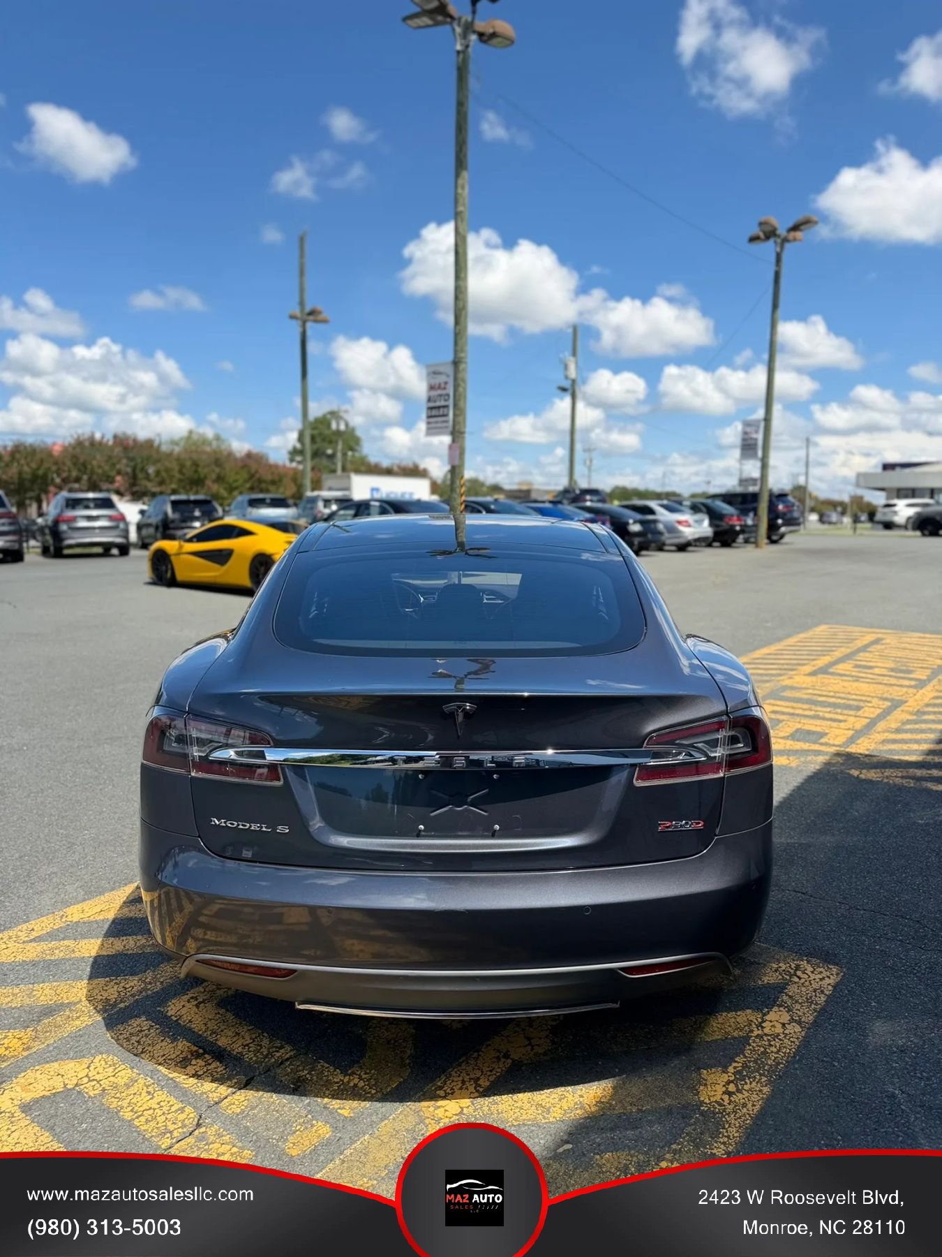 Used 2015 Tesla Model S 85D AWD/4WD image 5