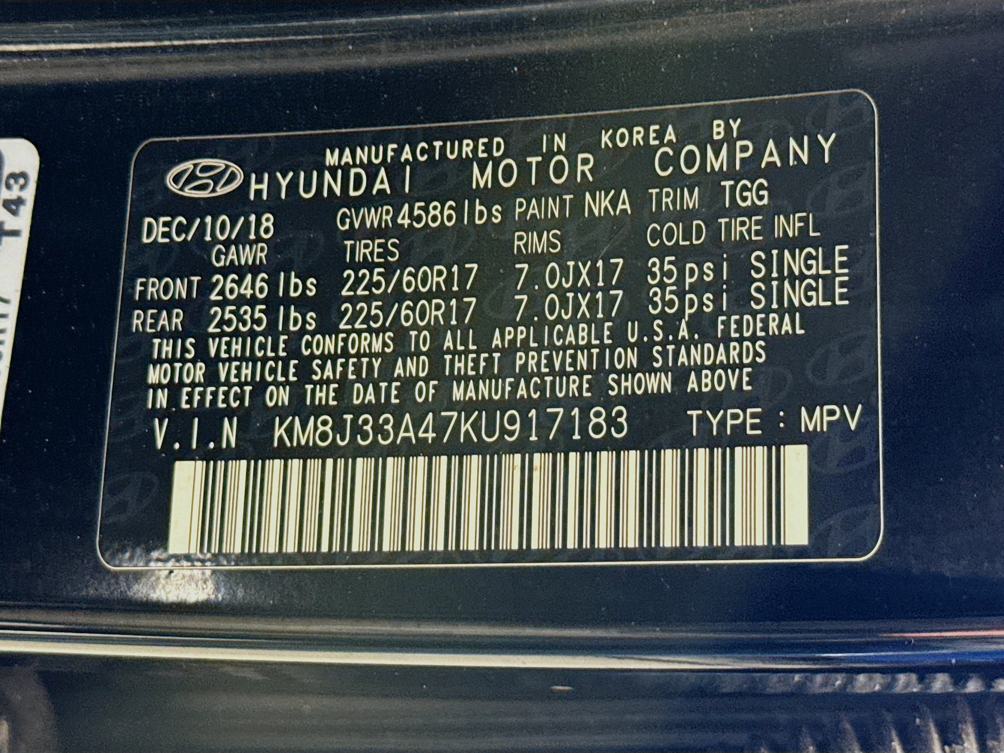 Used 2019 Hyundai Tucson Value FWD image 37