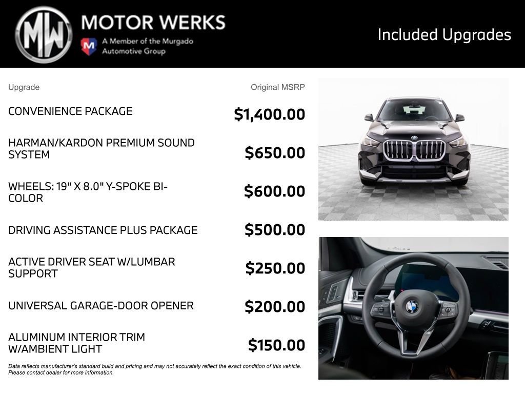 New 2026 BMW X1 xDrive28i w/ Convenience Package AWD/4WD image 4