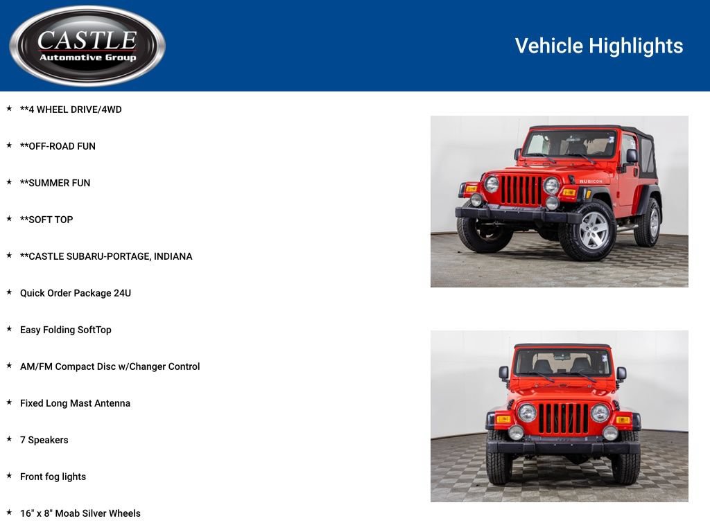 Used 2006 Jeep Wrangler Rubicon AWD/4WD image 3