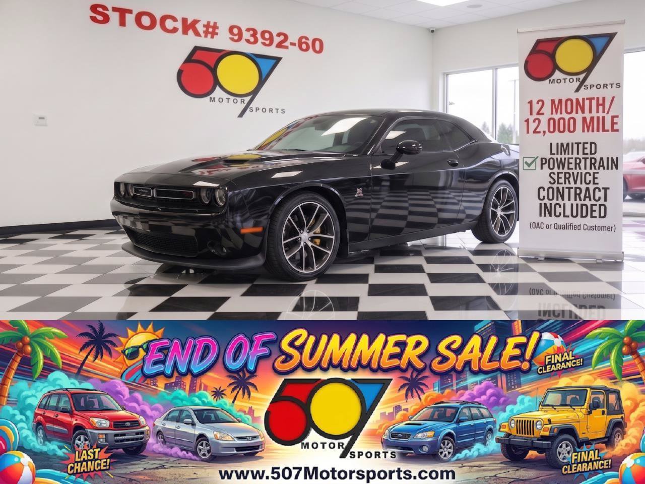 Used 2015 Dodge Challenger R/T Scat Pack w/ Leather Interior Group RWD video 1
