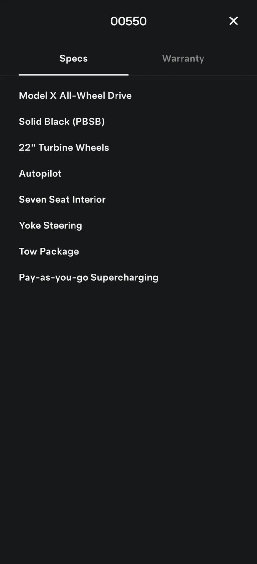 Used 2022 Tesla Model X AWD/4WD image 3
