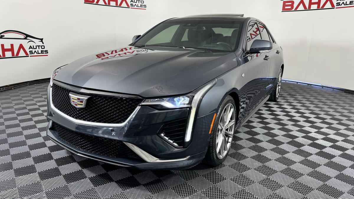 Used 2022 Cadillac CT4 Sport w/ Technology Package RWD image 2