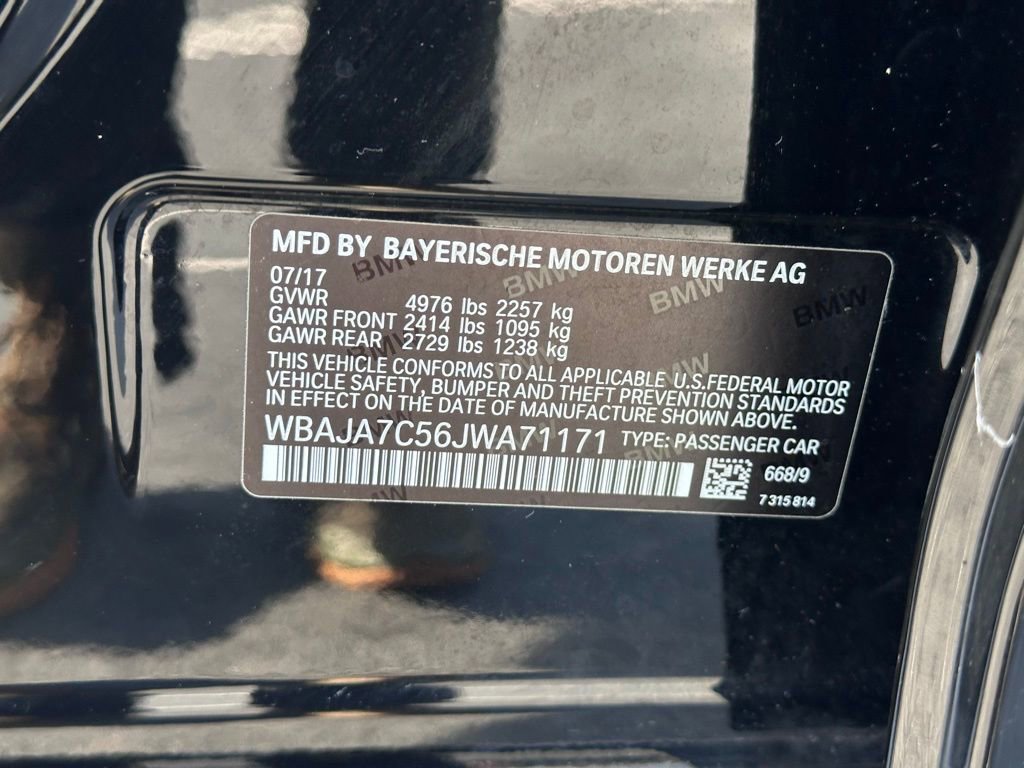 Used 2018 BMW 530i xDrive image 24
