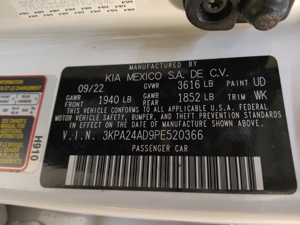 Used 2023 Kia Rio S FWD image 33