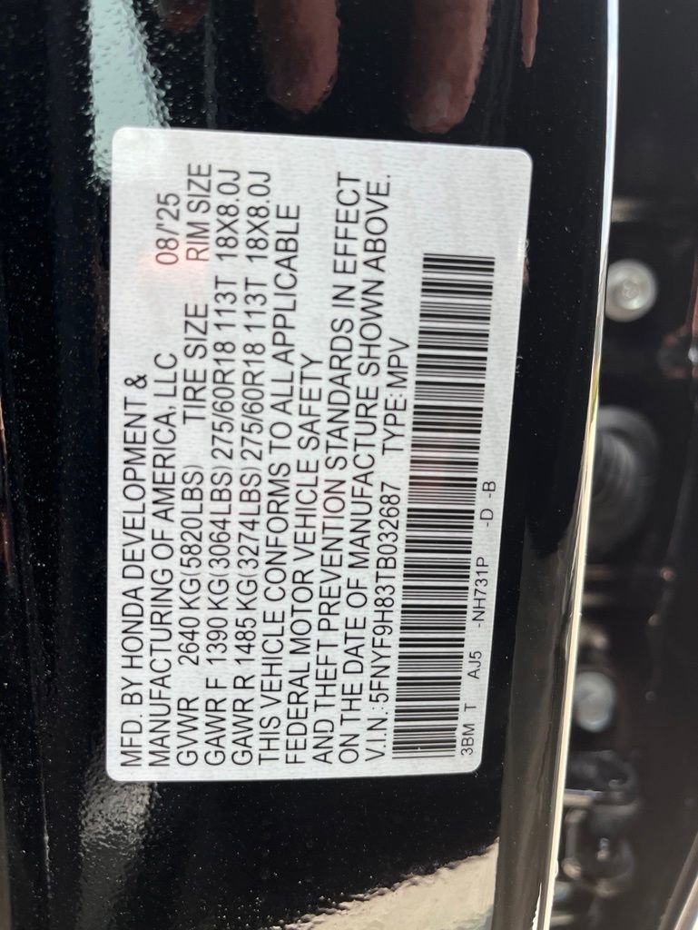 Certified 2026 Honda Passport TrailSport Elite image 10