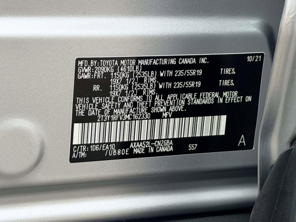Certified 2021 Toyota RAV4 Limited image 27