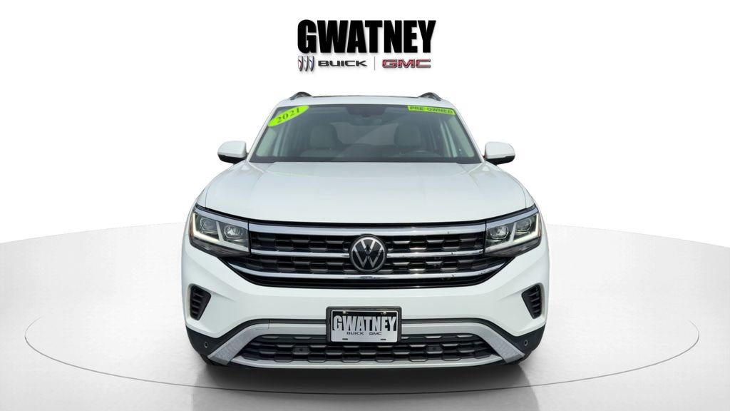 Used 2021 Volkswagen Atlas SE w/ Panoramic Sunroof Package image 2