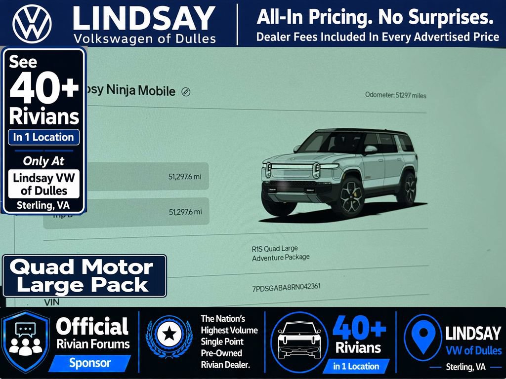 Used 2024 Rivian R1S Adventure AWD/4WD image 24
